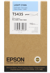 Veľkoformátová atramentová kazeta Epson T5435 Light Cyan  Rozbalené