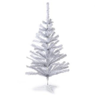 Vianočný umelý stromček - biely smrek, 90 cm