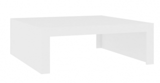 vidaXL Konferenčný stolík betónovo šedý 100 x 100 x 35 cm drevotrieska
