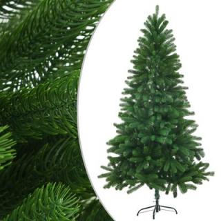 vidaXL Umelý vianočný stromček s realistickým ihličím 150 cm zelený