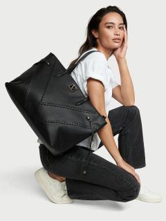 Dámska kabelka/shopper Victoria´s Secret na zips - čierna