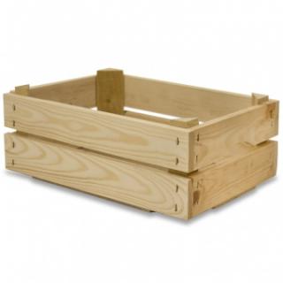 Dřevěná bedna, úložný box