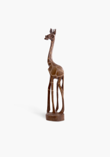 Dřevěná ozdobná žirafa