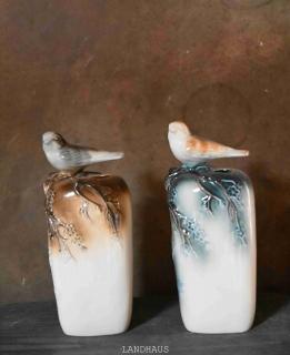 Párové vázy, ptáci
