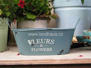 Zahradní mini truhlík FLEURS&FLOWERS