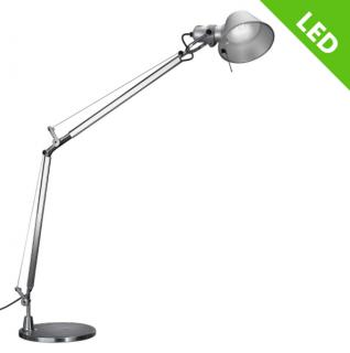 ARTEMIDE TOLOMEO Metal grey LED A004800 + A004030 (Stolíkové svietidlo Tolomeo LED.)