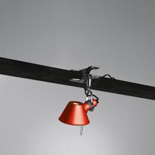 ARTEMIDE TOLOMEO Micro Pinza A010810 RED (Štipcové svietidlo.)