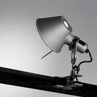 ARTEMIDE TOLOMEO Pinza A005800 ALUMINIUM (Štipcové svietidlo.)