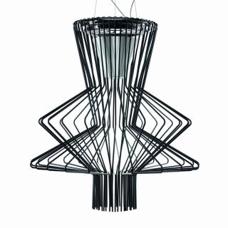 FOSCARINI Allegro Ritmico FN1690071L_20 Graphite LED (Dizajnové talianske závesné svietidlo s LED technológiou.)