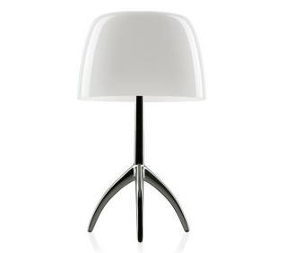 FOSCARINI Lumiere White FN026001EA_11 (Dizajnové talianske stolíkové svietidlo.)