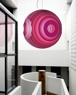 FOSCARINI SUPERNOVA FN102007_66 Fucsia (Dizajnové talianske závesné svietidlo.)