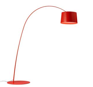 FOSCARINI Twiggy Terra FN159003_67 (crimson red) (Moderné stojanové talianske svietidlo so stmievačom.)