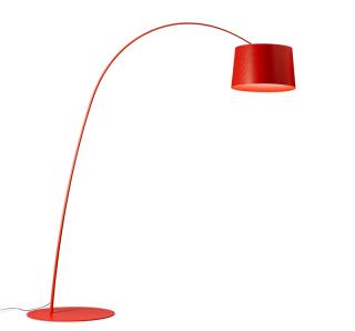 FOSCARINI Twiggy Terra FN159003L1_67 LED (crimson red) (Moderné stojanové talianske LED svietidlo so stmievačom.)