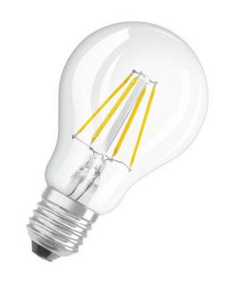 LEDVANCE OSRAM CLASSIC A LED PARATHOM CL A FIL 40 non-dim 4W/827 E27 2700K (OSRAM LED žiarovka.)