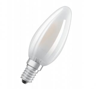 LEDVANCE OSRAM CLASSIC B LED PARATHOM GLASS FROSTED matná E14 4W 2700K (OSRAM LED žiarovka.)