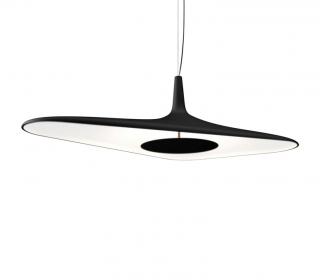 LUCEPLAN SOLEIL NOIR D89s Suspension 1D890S000035 black (Dizajnové závesné talianske svietidlo.)