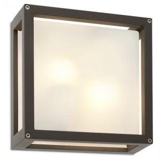 REDO Brick Glass 9892 (Bočné alebo stropné exteriérové svietidlo.)