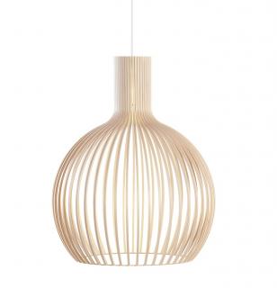 Secto Design Octo 4240 BREZA (Dizajnové svietidlo vyrobené z dreva fínskej brezy.)