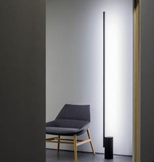 VIBIA Sticks stand-alone floor LED Black 7348 11 /15 (Stojanové španielske LED svietidlo.)