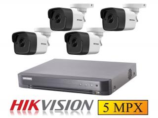 4 kamerový set HIKVISION 5Mpx, 3,6mm obj.