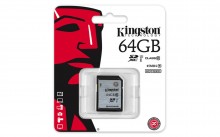 64 GB SECURE DIGITAL SDXC UHS-I KINGSTON - CLASS 10 45MB/s