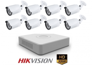 8 kamerový set HIKVISION EASY