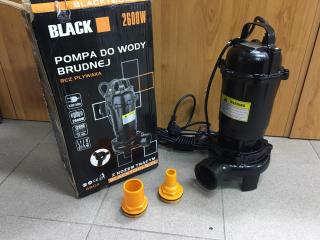 čerpadlo BLACK 2600 WATT z nožom