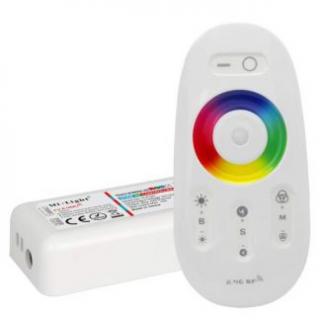 LED RGBW ovládač s prijímačom RF 2,4GHZ
