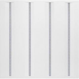 Biely LED panel 600 x 600mm 36W virgo profi n4a denná biela (GXPR021)