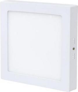 Biely prisadený LED panel 225 x 225mm 18W teplá biela (LED-CSQ-18W/2700)