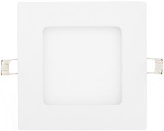 Biely vstavaný LED panel 120 x 120mm 6W biela (LED-WSQ-6W/4100)