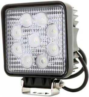 Hranaté LED pracovné svetlo 27W 10-30V (SM-5027-SXA)