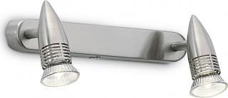 Ideal lux LED Alfa Nickel bodové svietidlo 2x5W 9483 (9483)