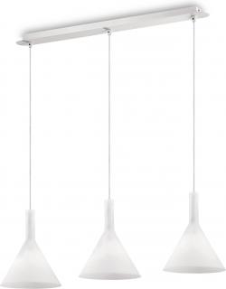 Ideal lux LED Cocktail small bianco závesné svietidlo 3x5W 74245 (74245)