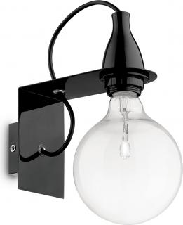Ideal lux LED Minimal nero nástenné svietidlo 5W 45214 (45214)