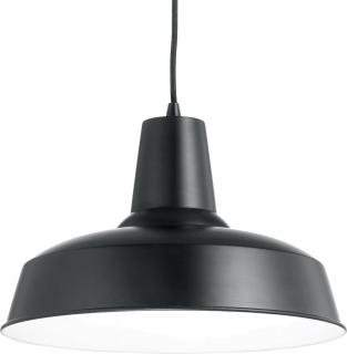 Ideal lux LED Moby nero závesné svietidlo 5W 93659 (93659)