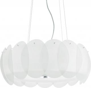 Ideal lux LED Ovalino bianco závesné svietidlo 8x5W 90481 (90481)