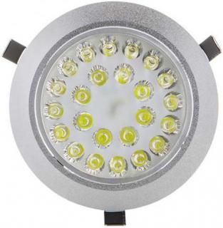 LED bodové svietidlo 24x 1W biela (OT524-8inch-45)