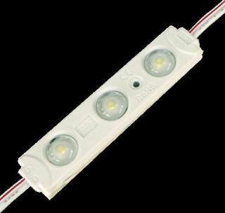 LED modul 0,72W 12V 3x čip teplá biela (79012)