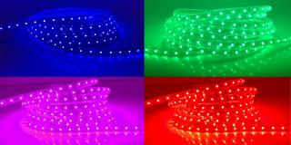 LED pásik 230V5 RGB 230V 230V (8301)