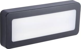 LED vonkajší svietidlo 5W SIDE30 Gray IP65 neutrálna biela (GXPS092)