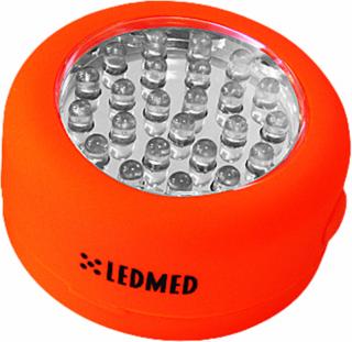 LED vreckové svietidlo KOLO 1,5W oranžová (LM77200001)