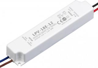 LED zdroj 12V 18W LPV-18E-12 (5602)