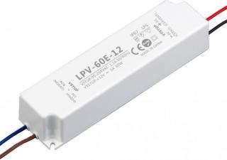 LED zdroj 12V 60W LPV-60E-12 (5604)