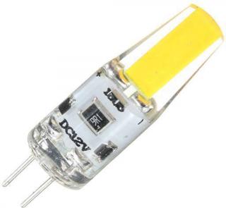 Stmievateľná LED žiarovka G4 3W 12V COB neutrálna biela (4223)