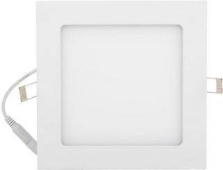 Stmievateľné biely vstavaný LED panel 175 x 175mm 12W teplá biela (10268)