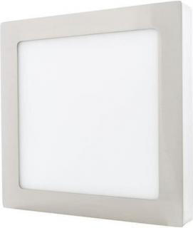 Stmievateľné chrómový prisadený LED panel 225 x 225mm 18W neutrálna biela