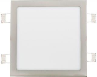 Stmievateľné chrómový vstavaný LED panel 300 x 300mm 25W neutrálna biela