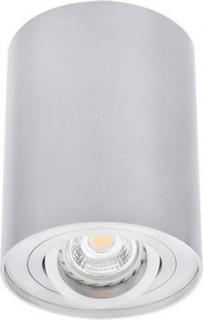 Strieborné podhľadové LED svietidlo 5W výklopné studená biela (105501)