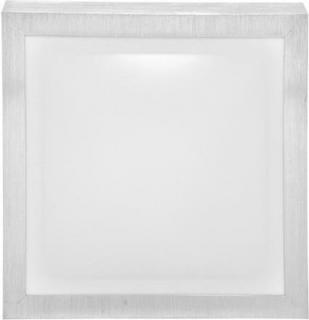 Strieborné stropné a nástenné LED svietidlo s čidlom 22W biela (WD002-22W/LED/HF)